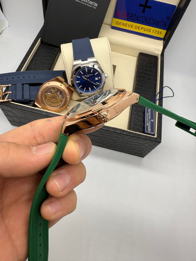 Vacheron Constantin Overseas Aço/Rose — vista 2